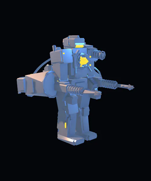 Robo Marine, hangar card
